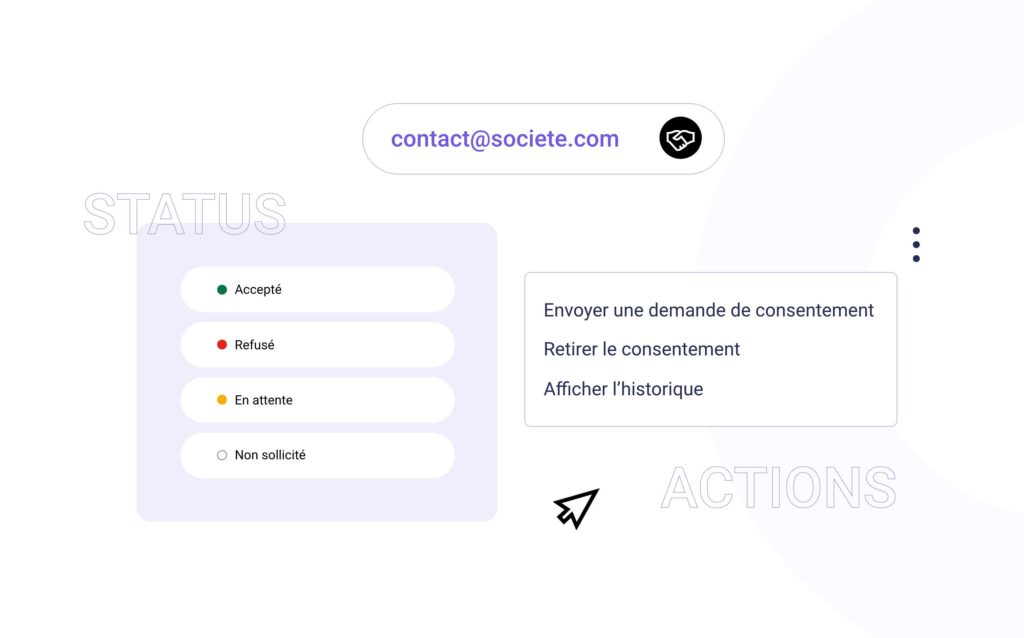 Nouvelle fonctionnalité de gestion du consentement aux campagne emailing