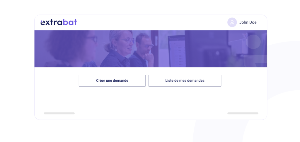 Interface de Zendesk d'Extrabat pour vos demandes d'assistance